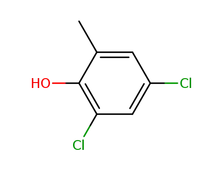 Molecular Structure of 1570-65-6 (2,4-DICHLORO-6-METHYLPHENOL)