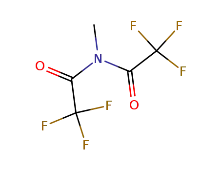 Molecular Structure of 685-27-8 (N-Methyl-bis(trifluoroacetamide))
