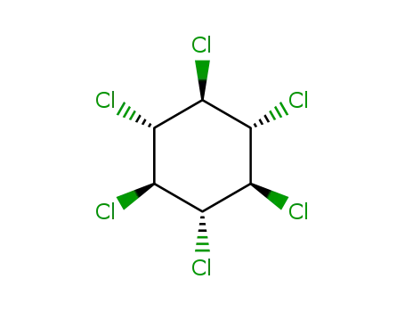 Molecular Structure of 319-85-7 (beta-1,2,3,4,5,6-Hexachlorocyclohexane)