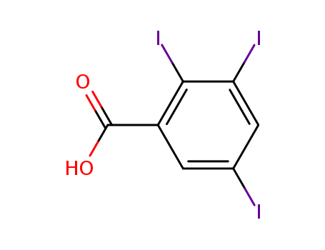 Benzoicacid, 2,3,5-triiodo-