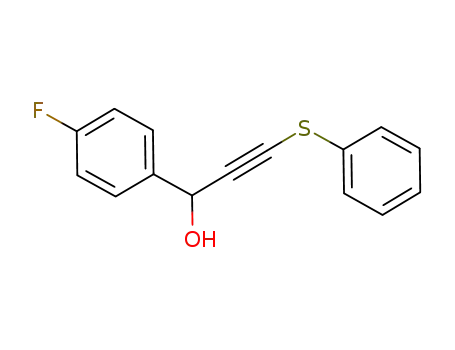 1-(4-fluorophenyl)-3-(phenylsulfanyl)prop-2-yn-1-ol