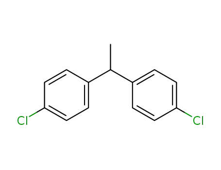 Molecular Structure of 3547-04-4 (1-chloro-4-[1-(4-chlorophenyl)ethyl]benzene)
