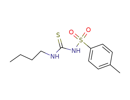 Molecular Structure of 4932-55-2 (Benzenesulfonamide, N-[(butylamino)thioxomethyl]-4-methyl-)