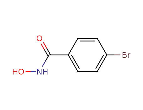 Molecular Structure of 1836-27-7 (4-bromo-N-hydroxybenzamide)