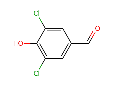 Molecular Structure of 2314-36-5 (3,5-DICHLORO-4-HYDROXYBENZALDEHYDE)