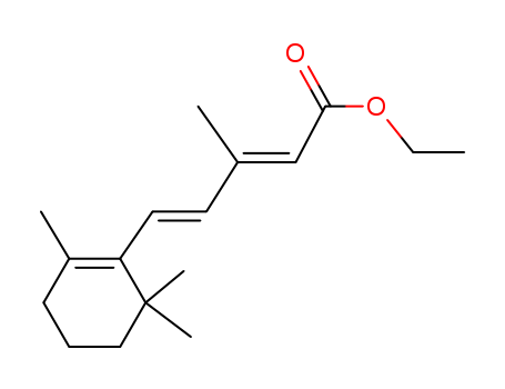 2,4-PENTADIENOIC ACID, 3-METHYL-5-(2,6,6-TRIMETHYL-1-CYCLOHEXEN-1-YL)-, ETHYL ESTER, (2E,4E)-