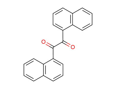 Molecular Structure of 3457-41-8 (1,2-di(naphthalen-1-yl)ethane-1,2-dione)