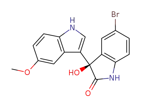 (S)-5-bromo-3-hydroxy-3-(5-methoxy-1H-indol-3-yl)indolin-2-one