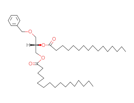 Molecular Structure of 30403-51-1 (1,2-di-O-hexacecanoyl-3-O-benzyl-sn-glycerol)
