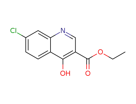 Molecular Structure of 16600-22-9 (7-CHLORO-4-HYDROXY-QUINOLINE-3-CARBOXYLIC ACID METHYL ESTER)