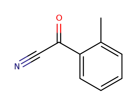 Molecular Structure of 5955-73-7 (2-METHYLBENZOYL CYANIDE)