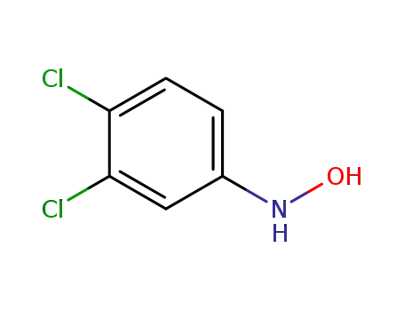Molecular Structure of 33175-34-7 (3,4-dichloro-N-hydroxyaniline)