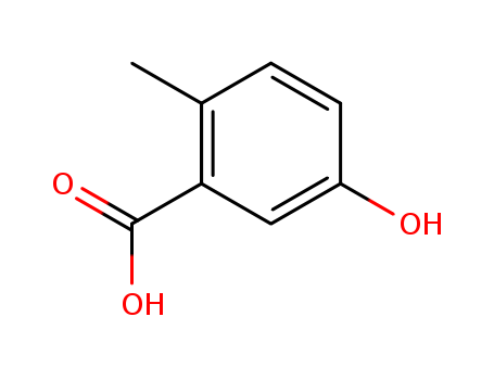 2-(methyl)-5-hydroxybenzoic acid cas no.578-22-3 0.98