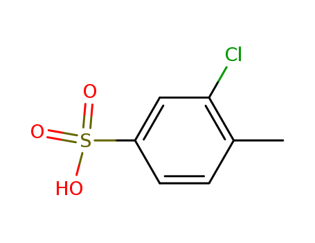 Benzenesulfonic acid,3-chloro-4-methyl-(98-34-0)