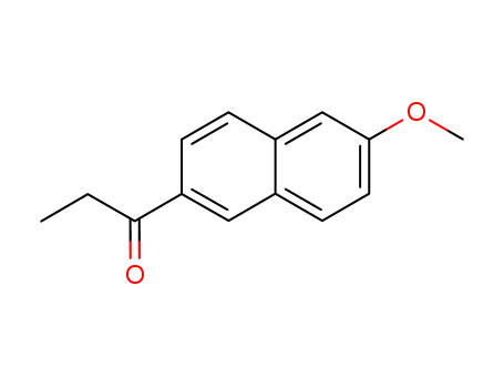 Molecular Structure of 2700-47-2 (6'-Methoxy-2'-propiononaphthone)