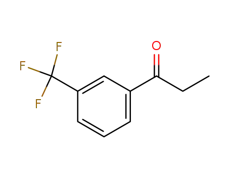 Molecular Structure of 1533-03-5 (3'-(TRIFLUOROMETHYL)PROPIOPHENONE)