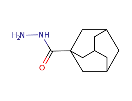 Molecular Structure of 17846-15-0 (ADAMANTANE-1-CARBOHYDRAZIDE)