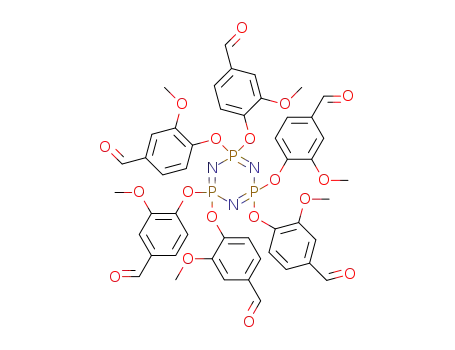 hexakis[(4-formyl-2-methoxy)phenoxy]cyclotriphosphazene