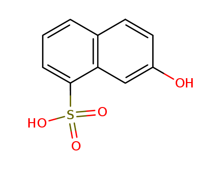 7-hydroxynaphthalene-1-sulphonic acid