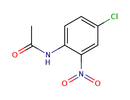 Molecular Structure of 881-51-6 (N-(4-Chloro-2-nitrophenyl)acetamide)