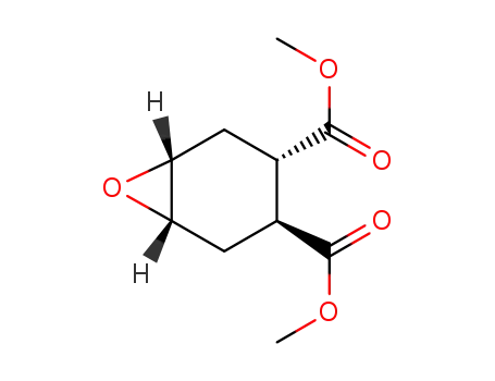 Molecular Structure of 845870-02-2 (7-Oxabicyclo[4.1.0]heptane-3,4-dicarboxylic acid, dimethyl ester,
(1S,3S,4S,6R)-)