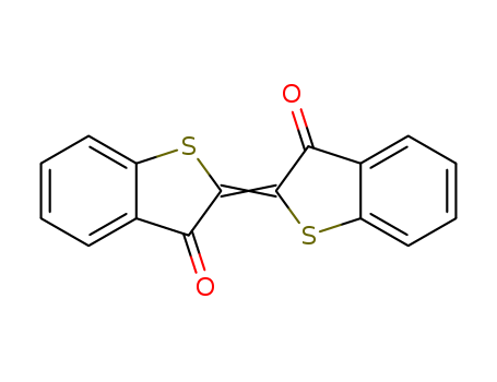 Benzo[b]thiophen-3(2H)-one,2-(3-oxobenzo[b]thien-2(3H)-ylidene)-(522-75-8)