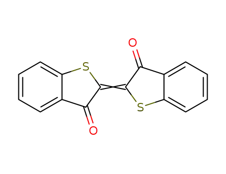 Benzo[b]thiophen-3(2H)-one,2-(3-oxobenzo[b]thien-2(3H)-ylidene)-