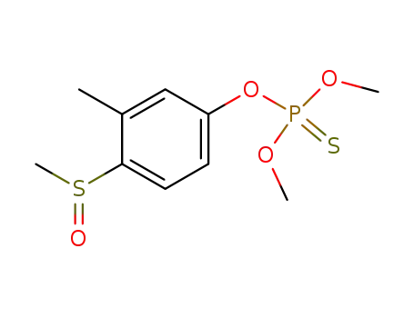 チオリン酸－Ｏ，Ｏ－ジメチル＝Ｏ－３－メチル－４－（メチルスルフィニル）フェニル＝ホスホロチオアート