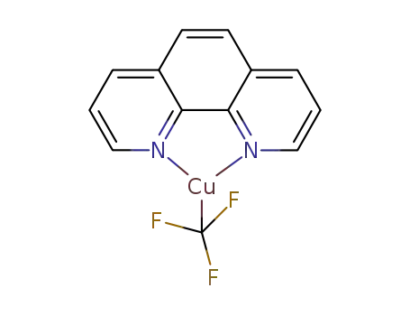 (1,10-phenanthroline)(trifluoromethyl)copper (I)