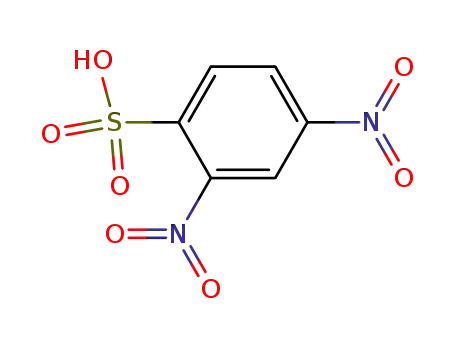 Molecular Structure of 89-02-1 (2,4-DINITROBENZENESULFONIC ACID)
