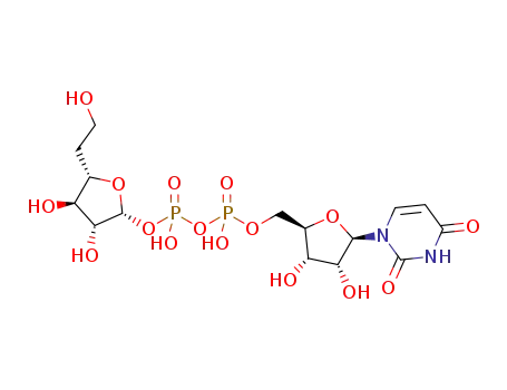 uridine-5'-diphospho-5-deoxy-D-galactofuranose