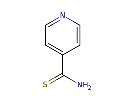 Molecular Structure of 2196-13-6 (THIOISONICOTINAMIDE)