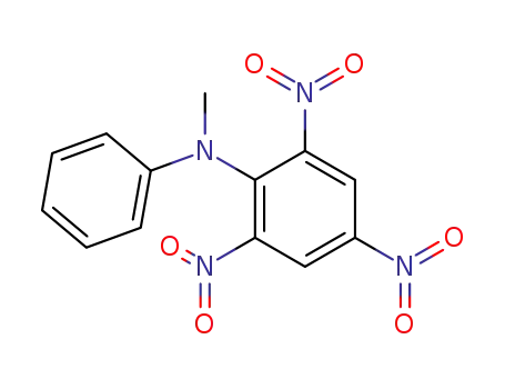 Molecular Structure of 56042-31-0 (N-Methyl-2,4,6-trinitro-N-phenyl-benzenamine)