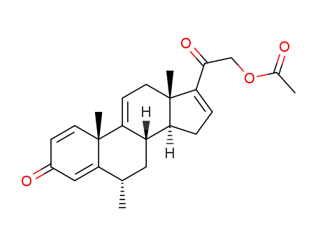 2-oxo-2-((6S,10R,13S)-6,10,13-trimethyl-3-oxo-6,7,8,10,12,13,14,15-octahydro-3H-cyclopenta[a]phenanthren-17-yl)ethyl acetate