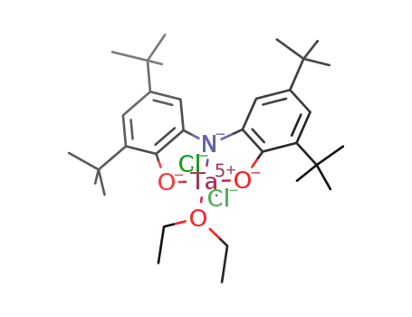 (bis(3,5-di-tert-butyl-2-phenol)amine-3H)TaCl2(Et2O)