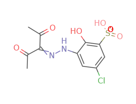 3-(5-chloro-2-hydroxy-3-sulfophenylhydrazo)pentane-2,4-dione