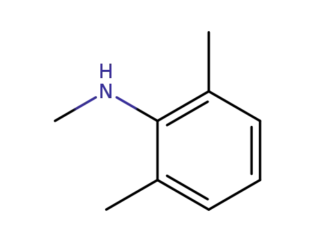 Molecular Structure of 767-71-5 (N,2,6-trimethylaniline)