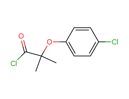 Propanoyl chloride,2-(4-chlorophenoxy)-2-methyl-