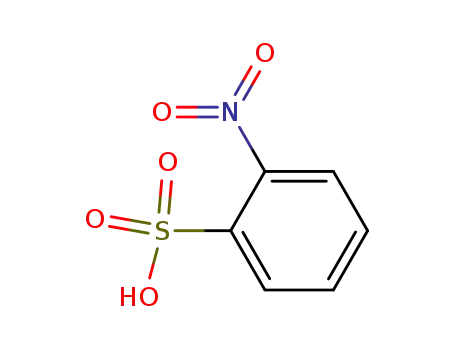 Molecular Structure of 80-82-0 (2-NITROBENZENESULFONIC ACID)