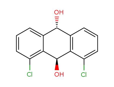 (9r,10r)-1,8-dichloro-9,10-dihydroanthracene-9,10-diol