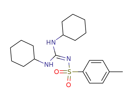N-(bis(cyclohexylamino)methylene)-4-methylbenzenesulfonamide