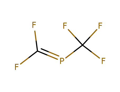Molecular Structure of 72344-34-4 (2-Phosphapropene, pentafluoro-)