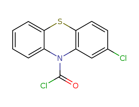 10H-Phenothiazine-10-carbonylchloride, 2-chloro-