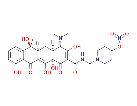 amido-N-[4-nitrooxypiperidinomethyl]-tetracycline