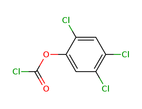 Carbonochloridic acid,2,4,5-trichlorophenyl ester