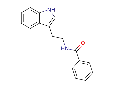 Molecular Structure of 4753-09-7 (N-(2-INDOL-3-YLETHYL)BENZAMIDE)