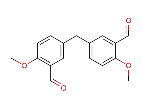 5-(3-formyl-4-methoxybenzyl)-2-methoxybenzaldehyde