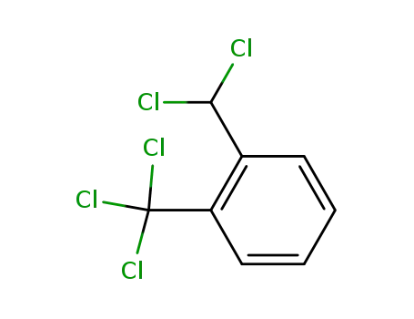 Molecular Structure of 2741-57-3 (ALPHA,ALPHA,ALPHA,ALPHA',ALPHA'-PENTACHLORO-2-XYLENE)