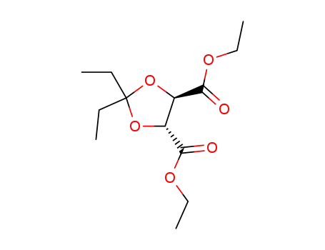 diethyl (4R,5R)-2,2-diethyl-1,3-dioxolane-4,5-dicarboxylate