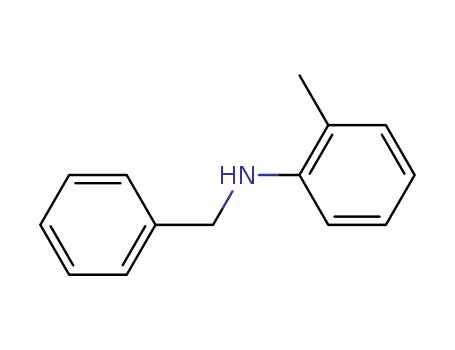Benzenemethanamine,N-(2-methylphenyl)-
